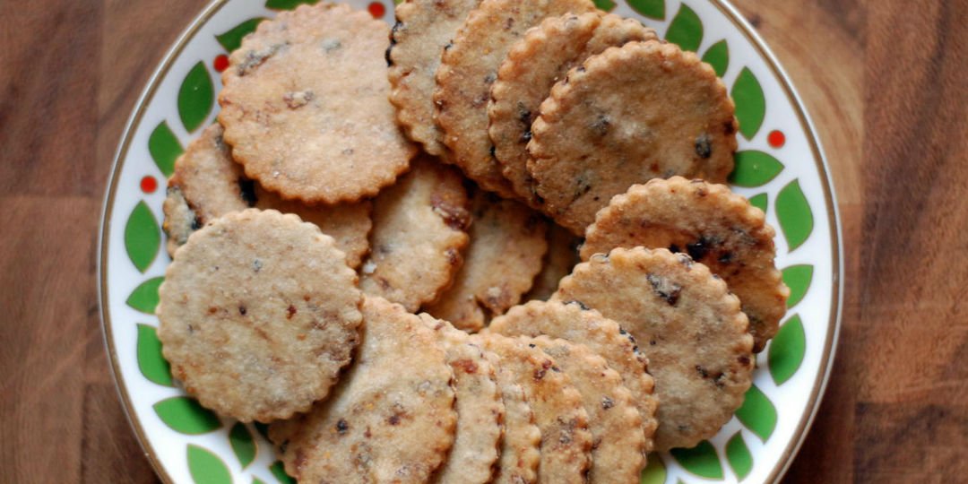 Αλμυρά μπισκότα με ελιές  - Images