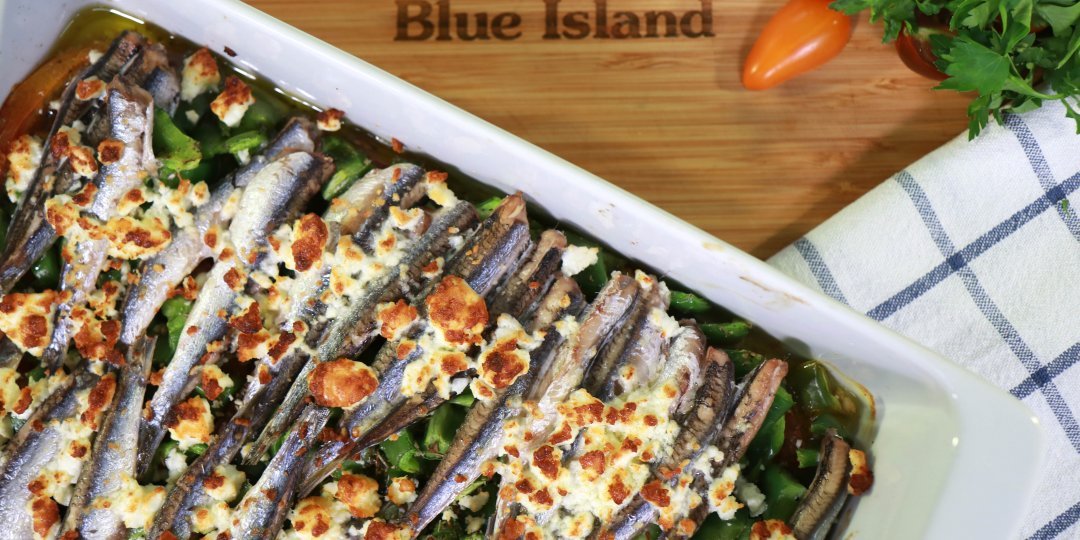Γαύρος Blue Island σαγανάκι στον φούρνο - Images