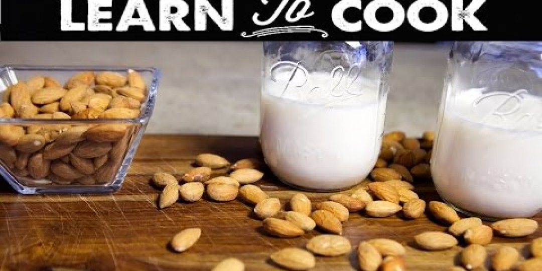 Πώς να φτιάξεις γάλα αμυγδάλου  - Κεντρική Εικόνα