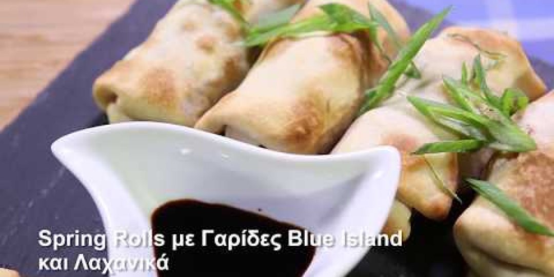 Spring Rolls με γαρίδες Blue Island και λαχανικά (video) - Κεντρική Εικόνα