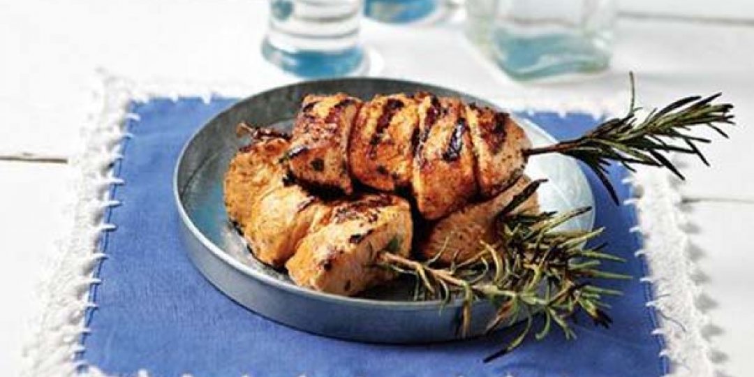 Κοτόπουλο μίνι σουβλάκι Foodsaver σε καλοκαιρινή μαρινάδα - Images