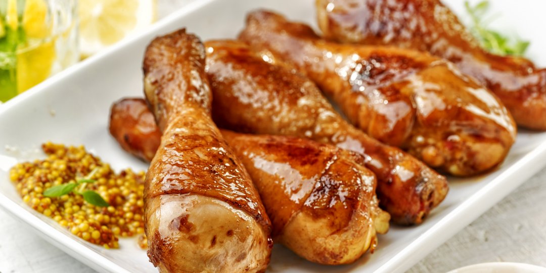 Κοτόπουλο με μέλι και μουστάρδα  - Images