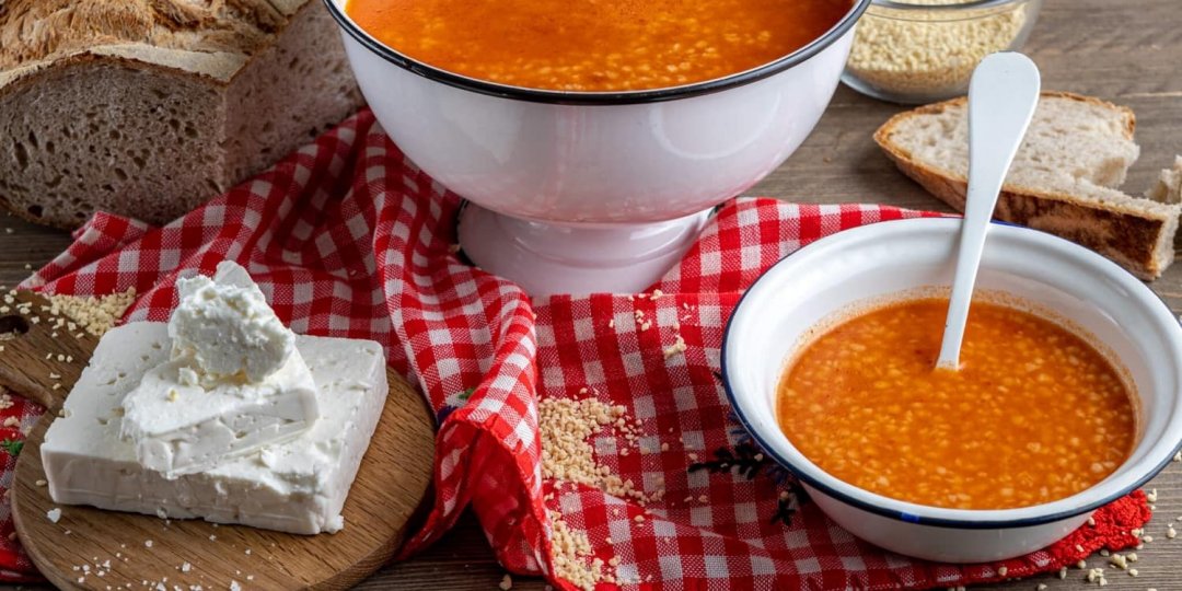 Τραχανάς σούπα με ντομάτα - Images