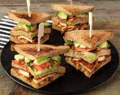 Το χορτοφαγικό club sandwich - Images