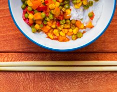Κινέζικο ρύζι με λαχανικά  - Images