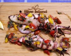 Καλαμάρια Blue Island ψητά στο φούρνο με αρωματικά - Images