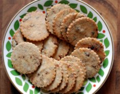 Αλμυρά μπισκότα με ελιές  - Images