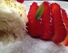Κανταΐφι με κρέμα μαστίχας και φράουλες‏ - Images