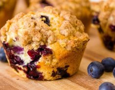 Muffin με μπανάνα και blueberries - Images