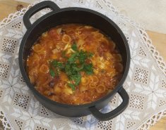 Σούπα με ντομάτα, μακαρόνια και τυρί  - Images