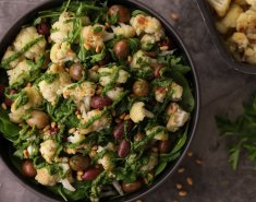 Η πιο νόστιμα υγιεινή σαλάτα με ψητό κουνουπίδι - Images