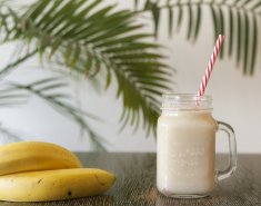 Πρωτεϊνούχο Smoothie μπανάνας - Images