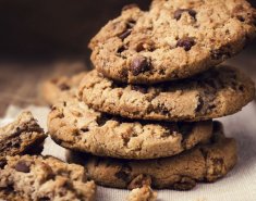 Μπισκότα σοκολάτας με μαύρη ζάχαρη  - Images