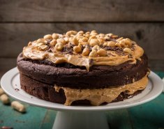 Νηστίσιμο κέικ σοκολάτας με φιστικοβούτυρο - Images